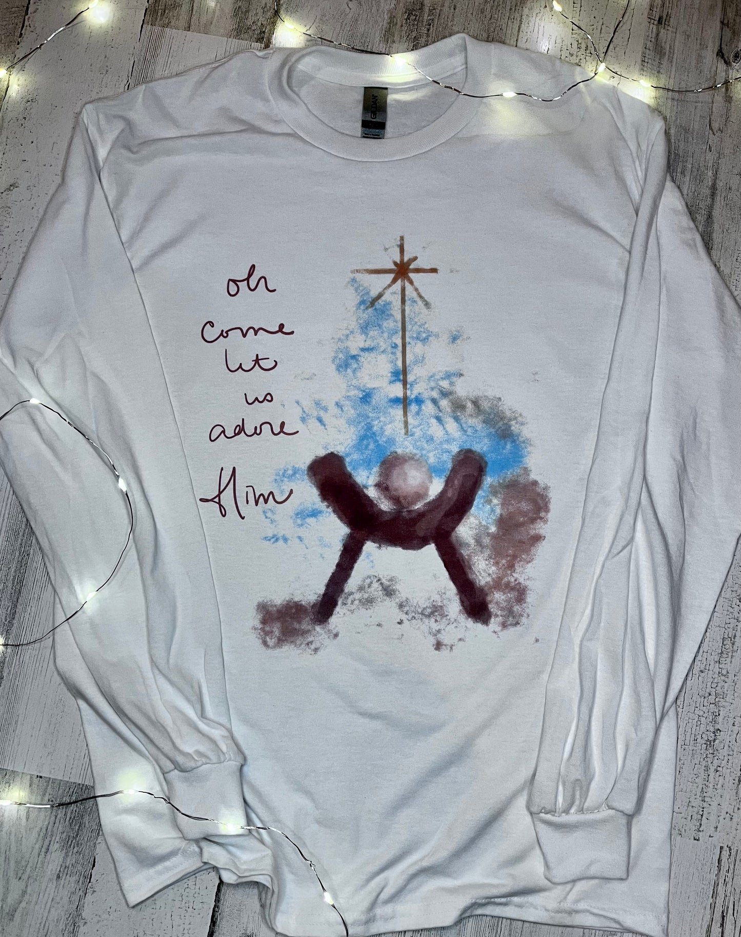 Let Us Adore Him Long Sleeve