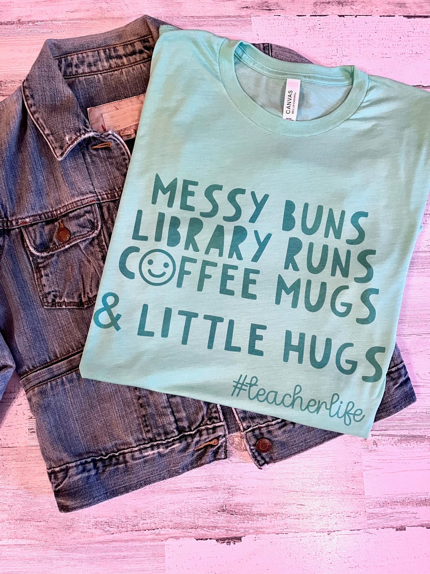 Little Hugs Teacher Tee