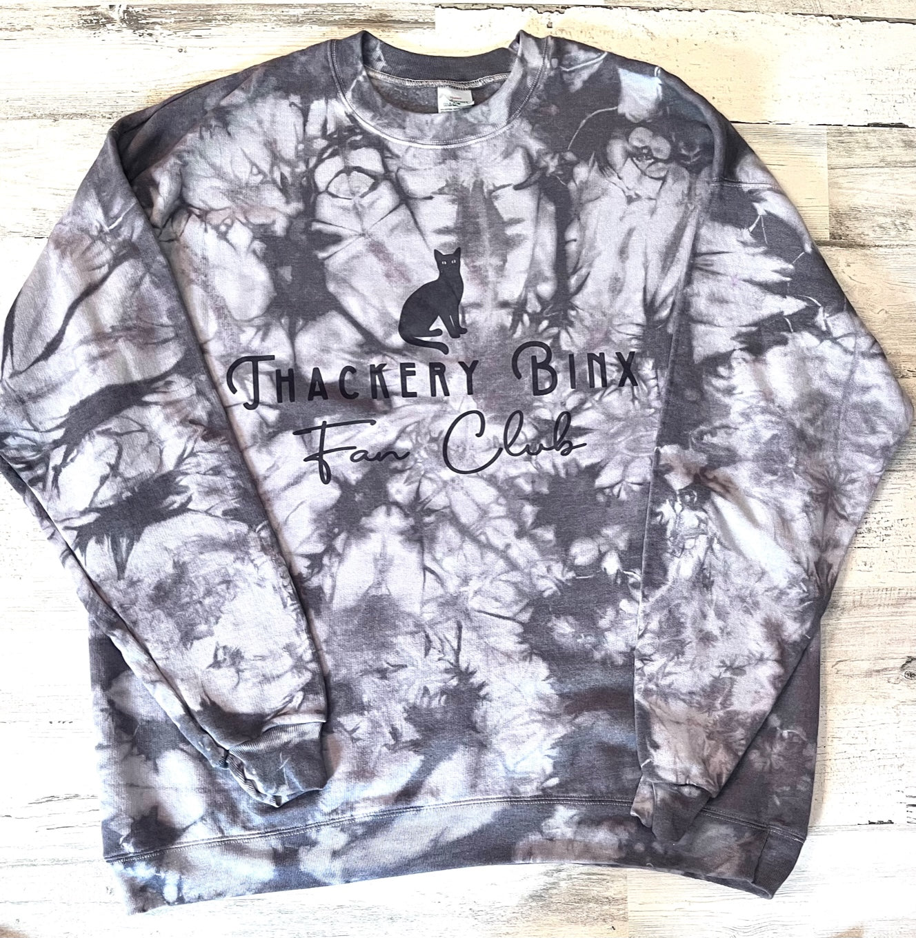 Marble Dyed Thackery Binx Crewneck