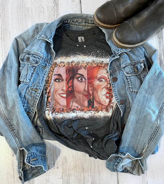 Sanderson Sisters Bleached Tee