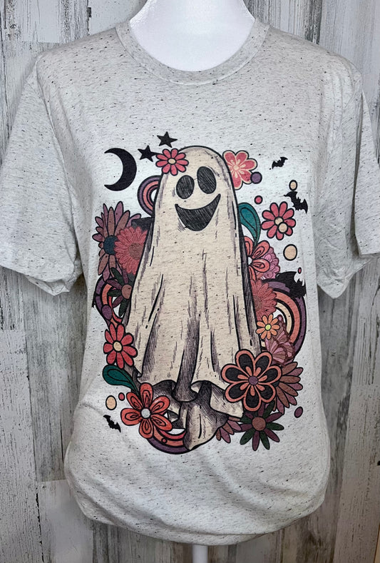 Floral Ghost Tee
