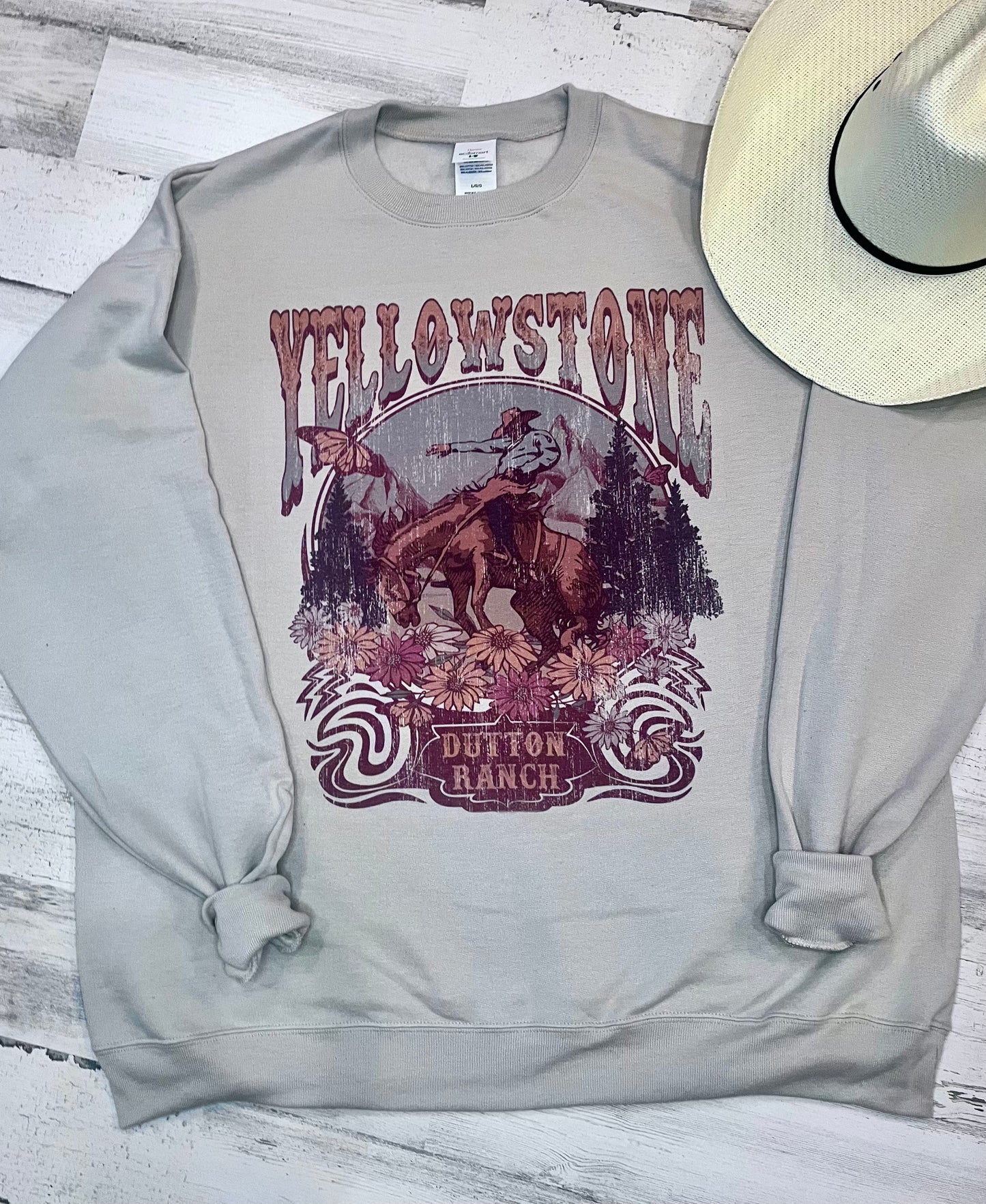 Retro Yellowstone Crewneck