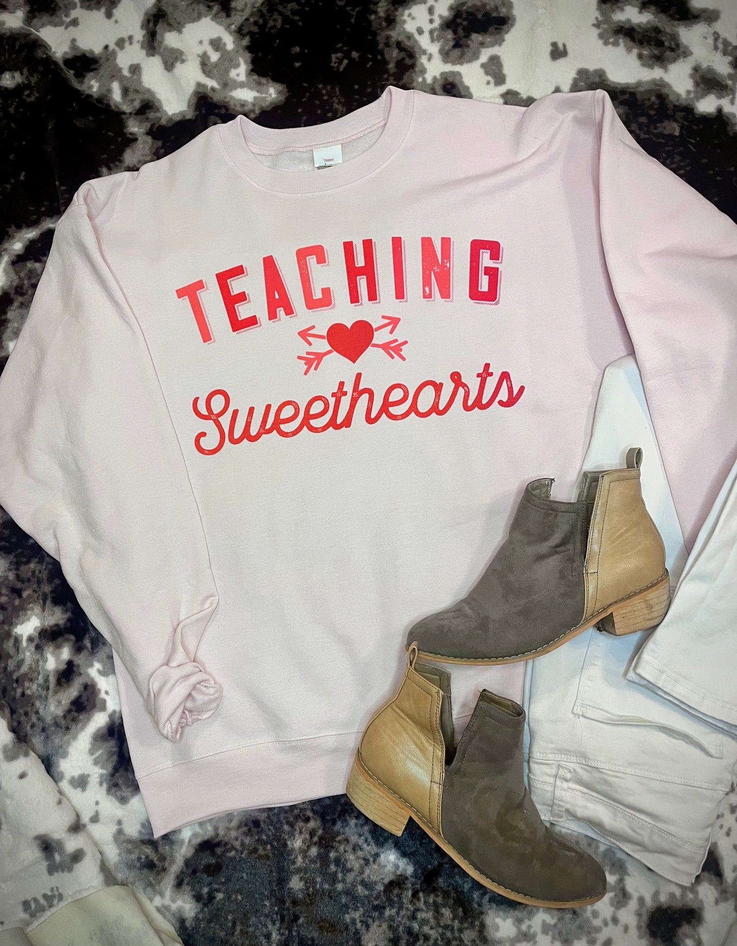 Teaching Sweethearts Crewneck