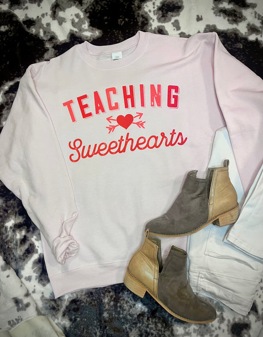 Teaching Sweethearts Crewneck