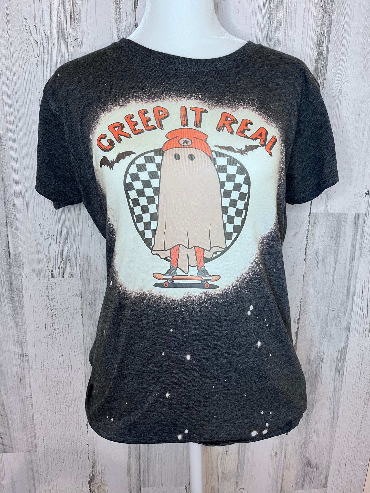 Creep it Real Bleached Tee