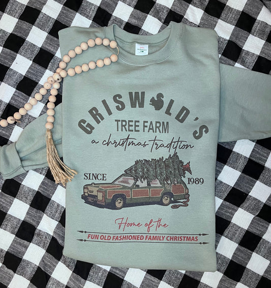 Griswald’s Tree Farm Crewneck