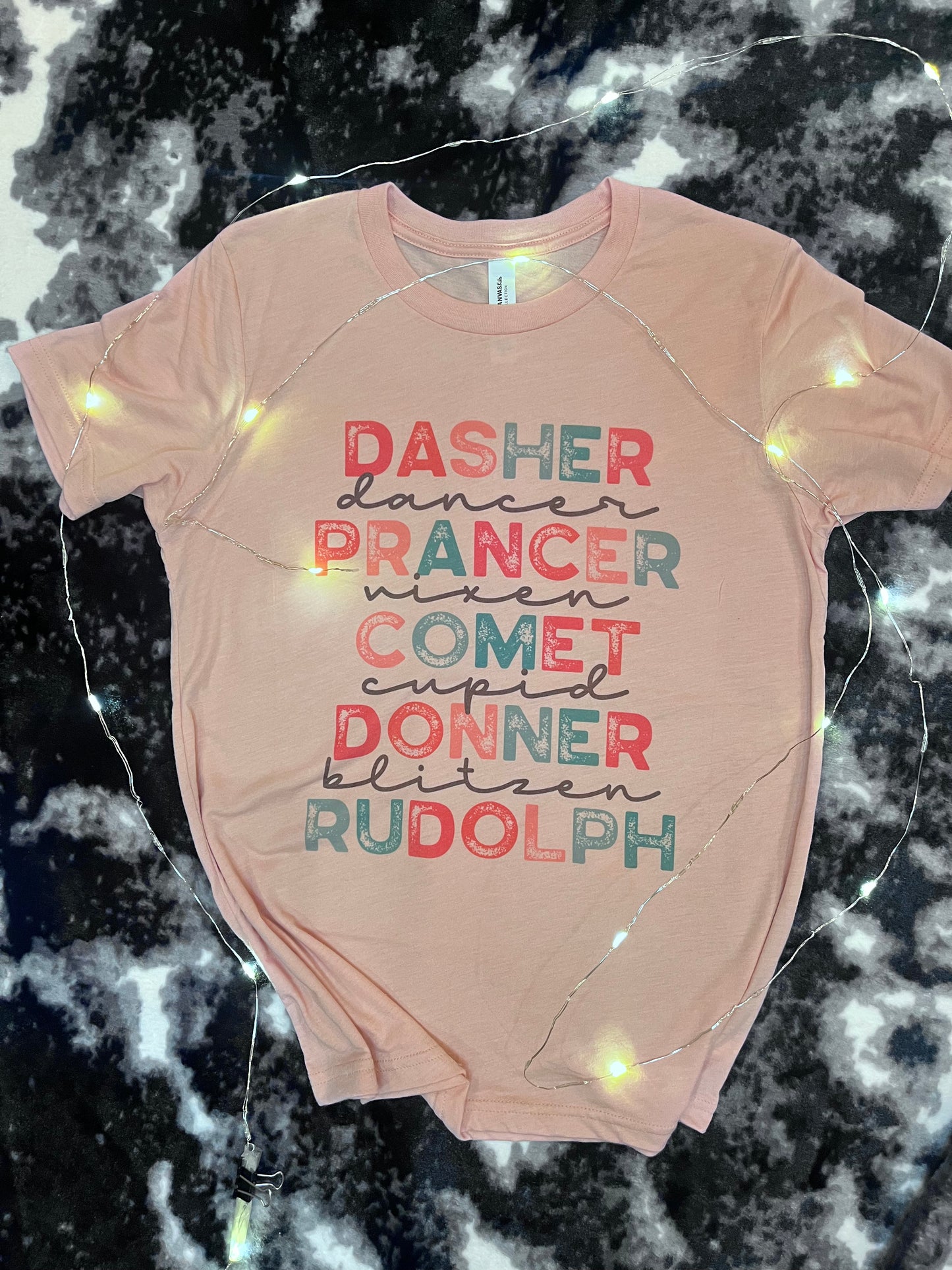 Reindeer Names Tee