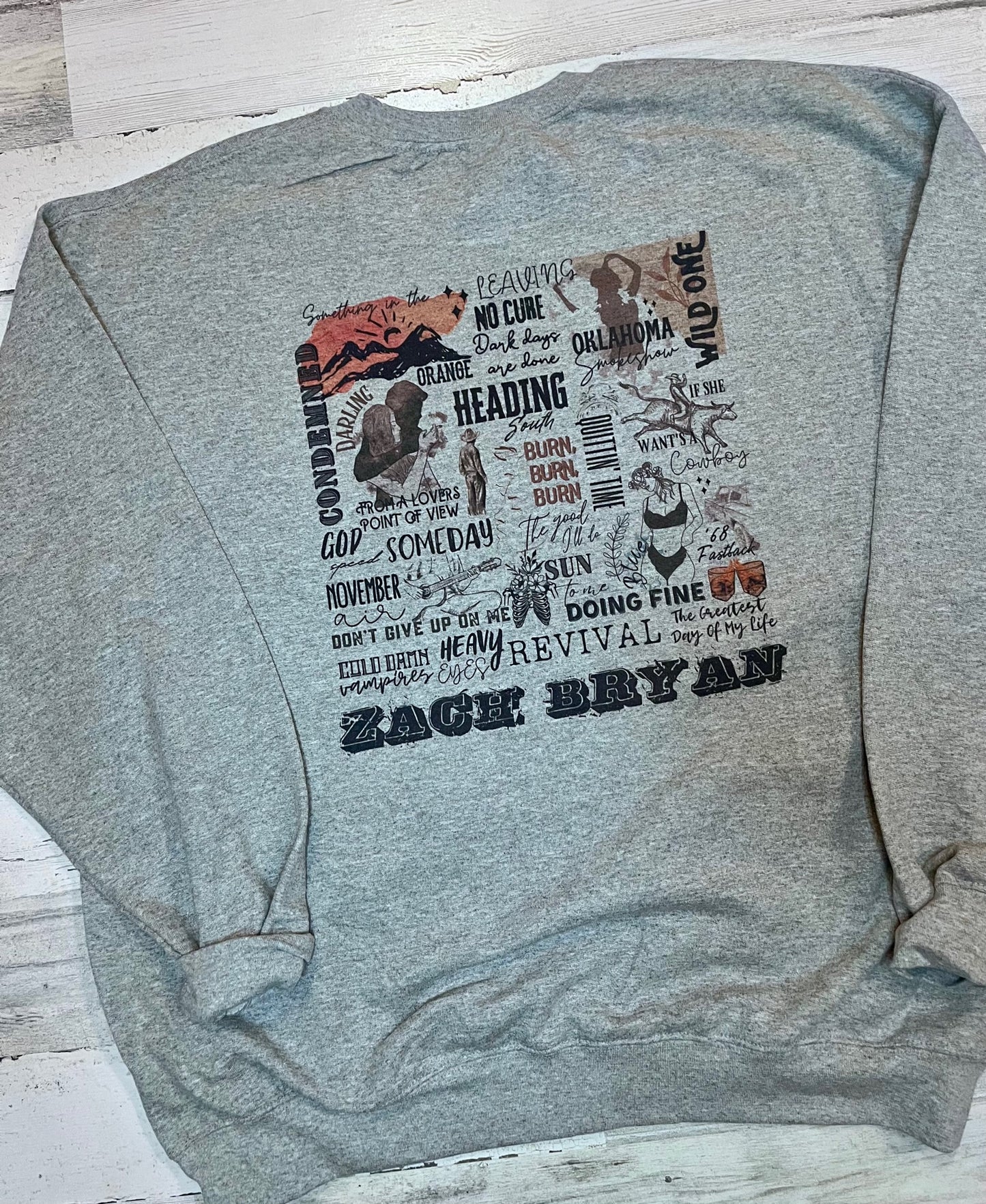 Zack Bryan Crewneck Sweatshirt